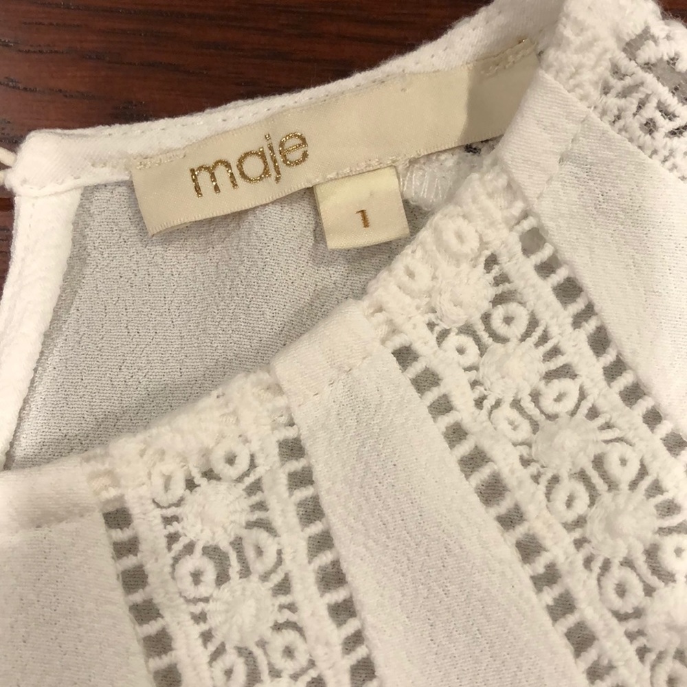 Maje short sleeve top